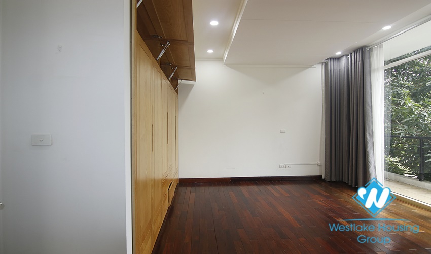 Charming villa with green garden for rent in Ciputra, Tay Ho, Hanoi